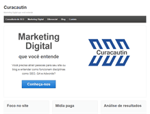 Tablet Screenshot of curacautin.com.br